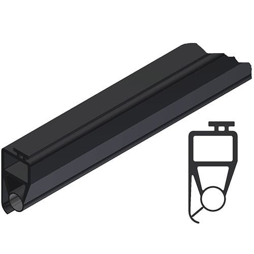 Bodemrubber IDD HO geschikt voor Hormann SPU30 40 1