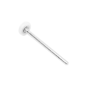 Looprol lang 2 inch standaard staal verzinkt 1