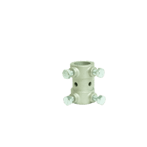 Koppeling vast1 inch aluminium