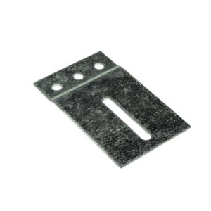 Railplaat 60x100mm verzinkt