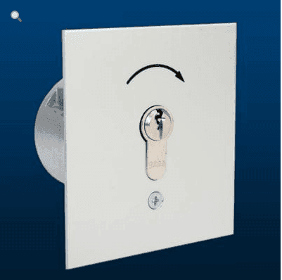 GEBA Inbouw Sleutelschakelaar MSR 1 1T1