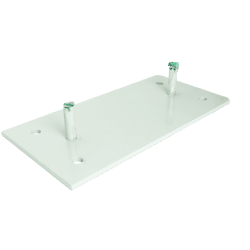 Montageplaat voor Loading Systems buffer 500x250x100 hartafstand 320mm